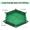 Hexagon Folding Dice Tray Dice Holder Storage